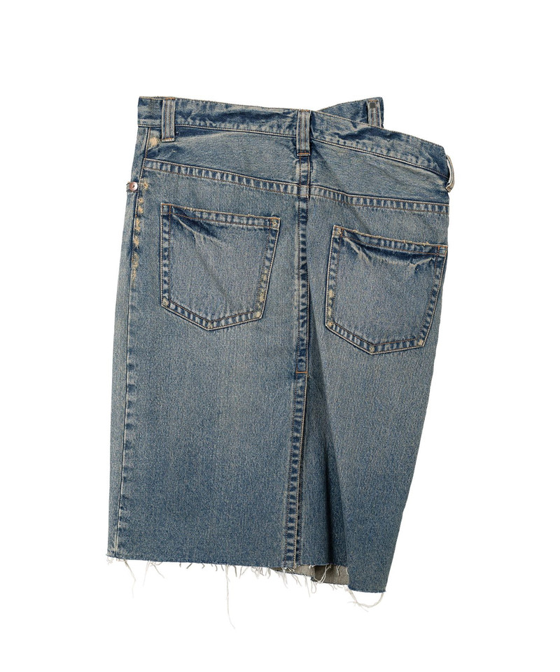 Huge Layered Denim Skirt 20