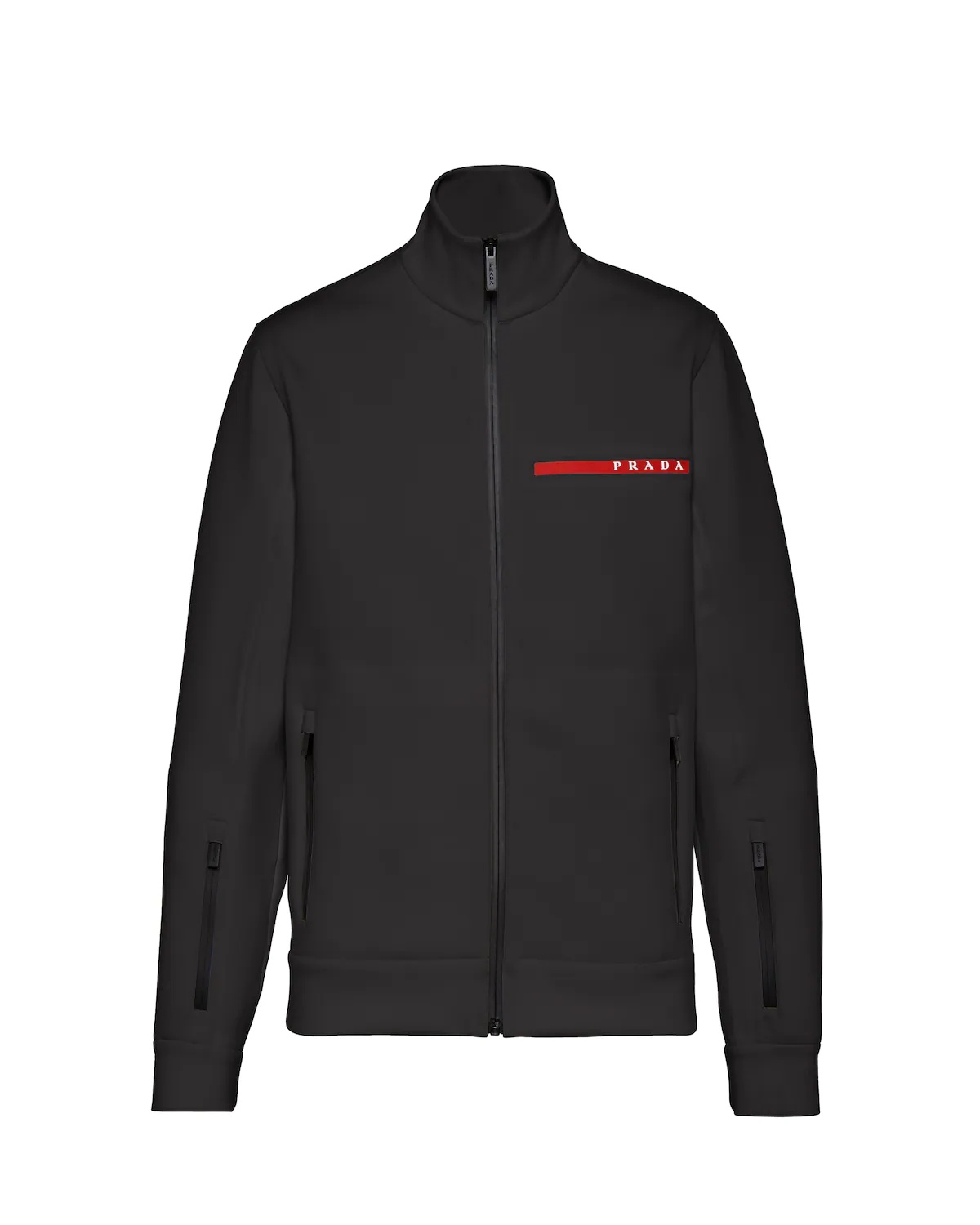 Recycled Double Technical Jersey sweatshirt jacket - 1