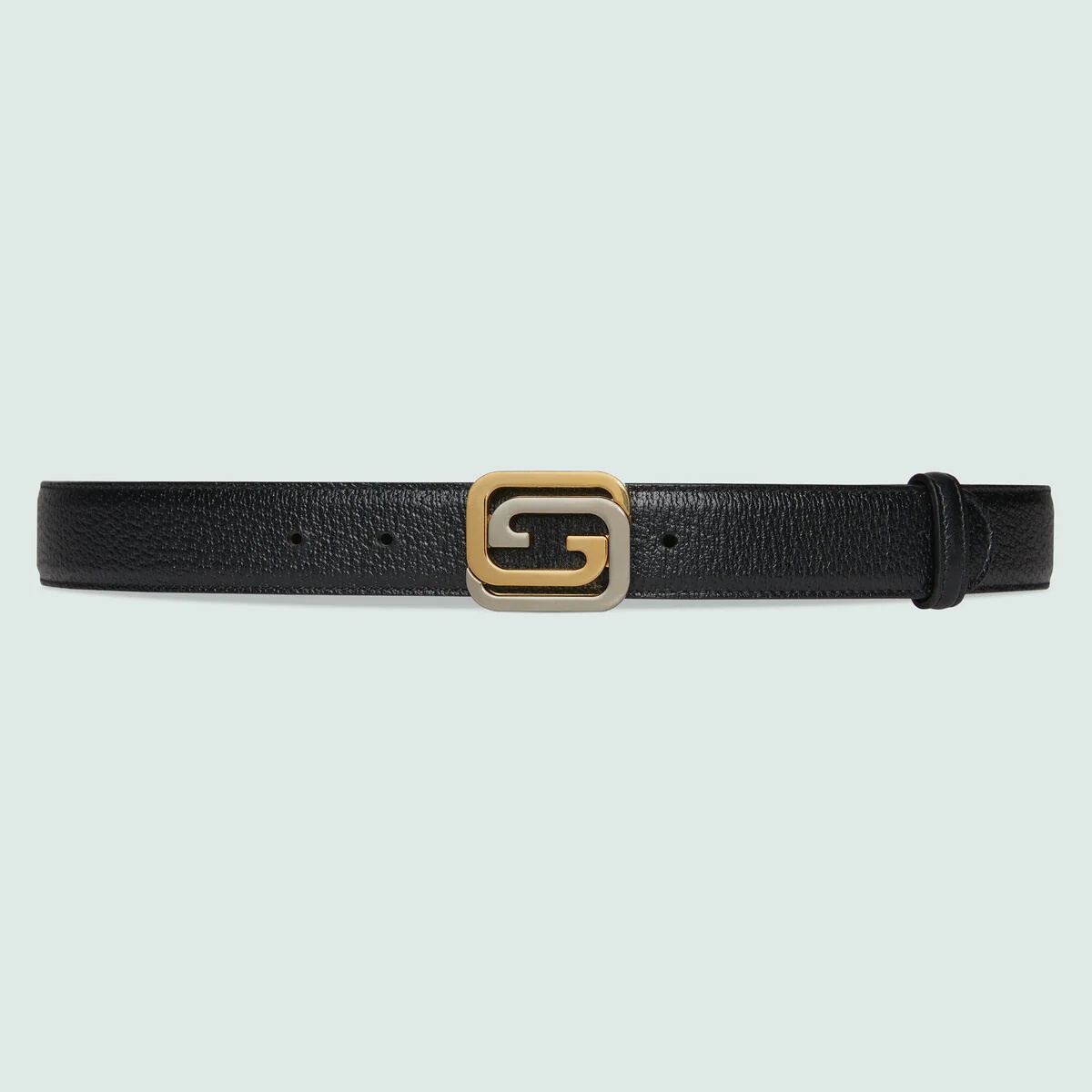 Reversible belt with squared Interlocking G - 1