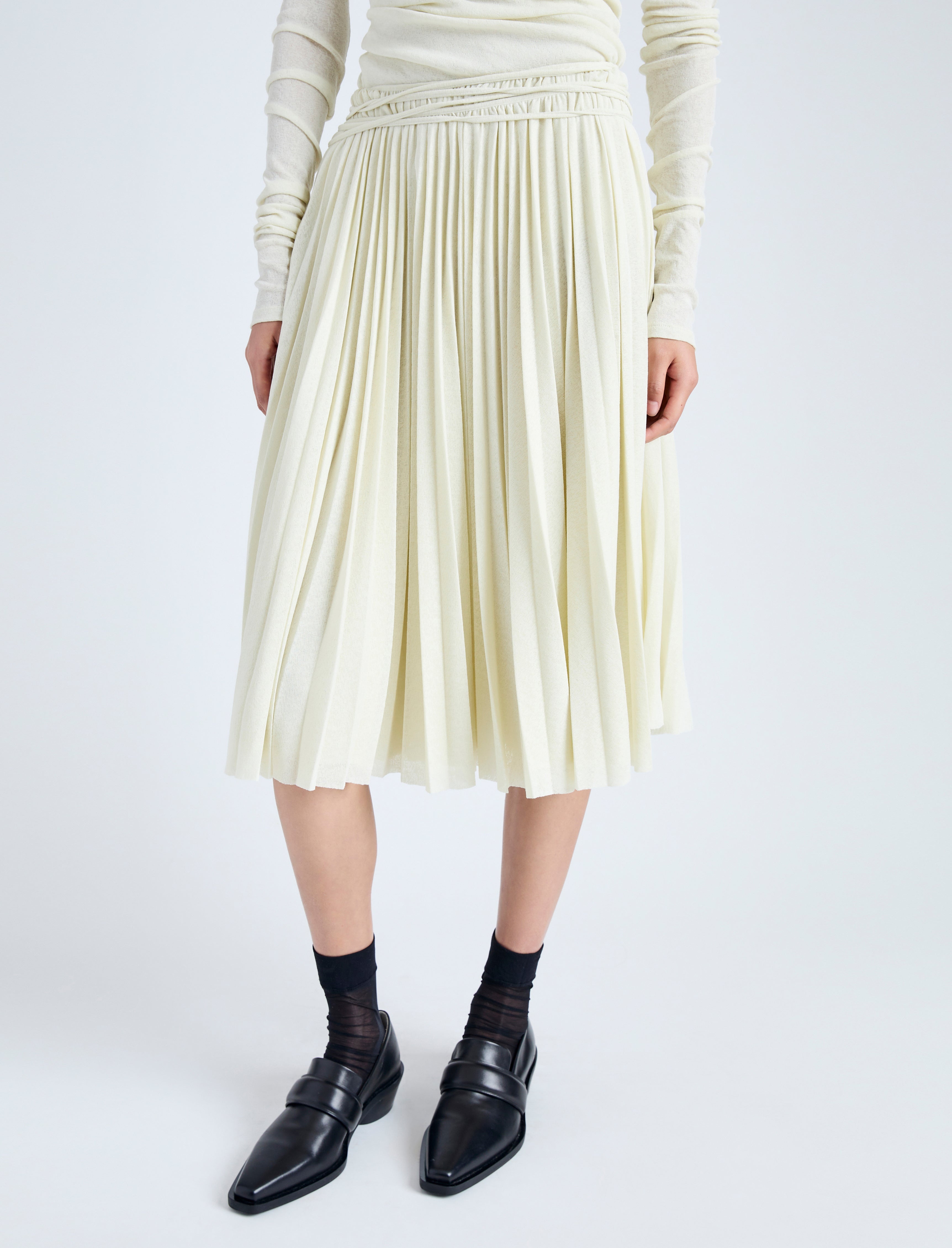 Margo Skirt in Gauzy Jersey - 5