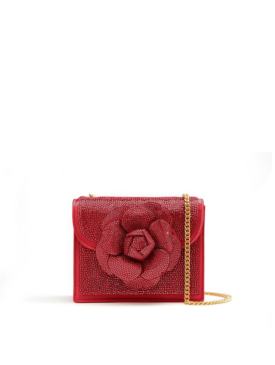 PAVE CRYSTAL MINI TRO BAG - 1