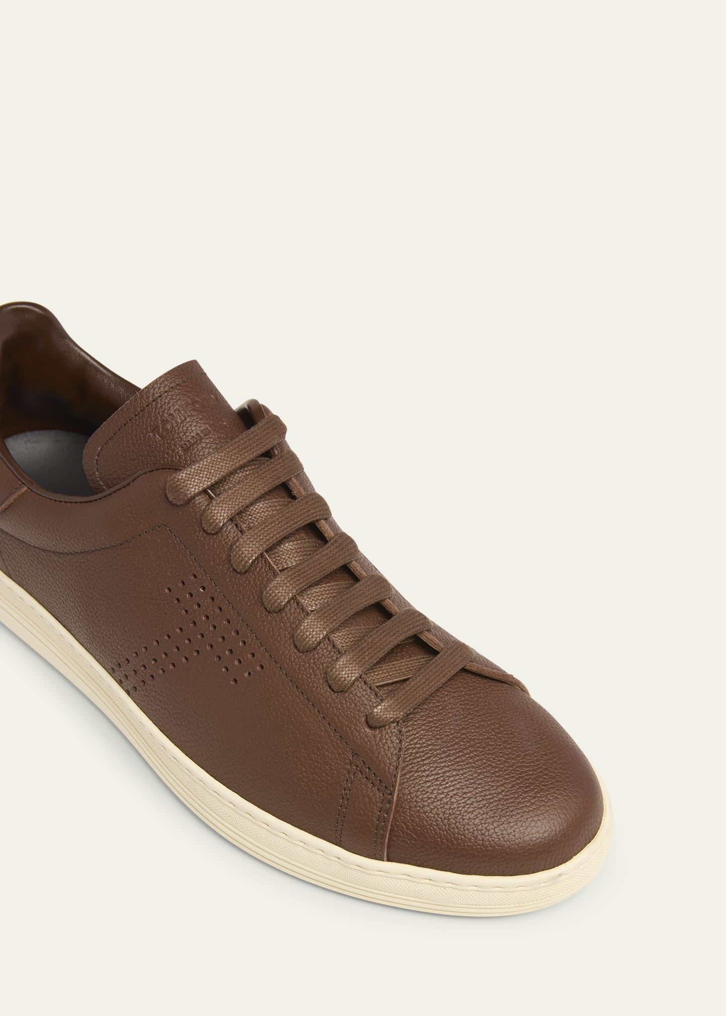 Men's Warwick Soft Grain Leather Sneakers - 5