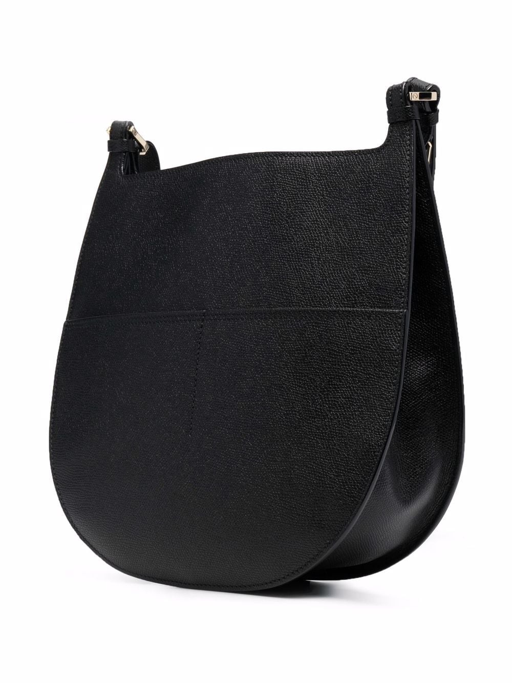 rounded leather crossbody bag - 4