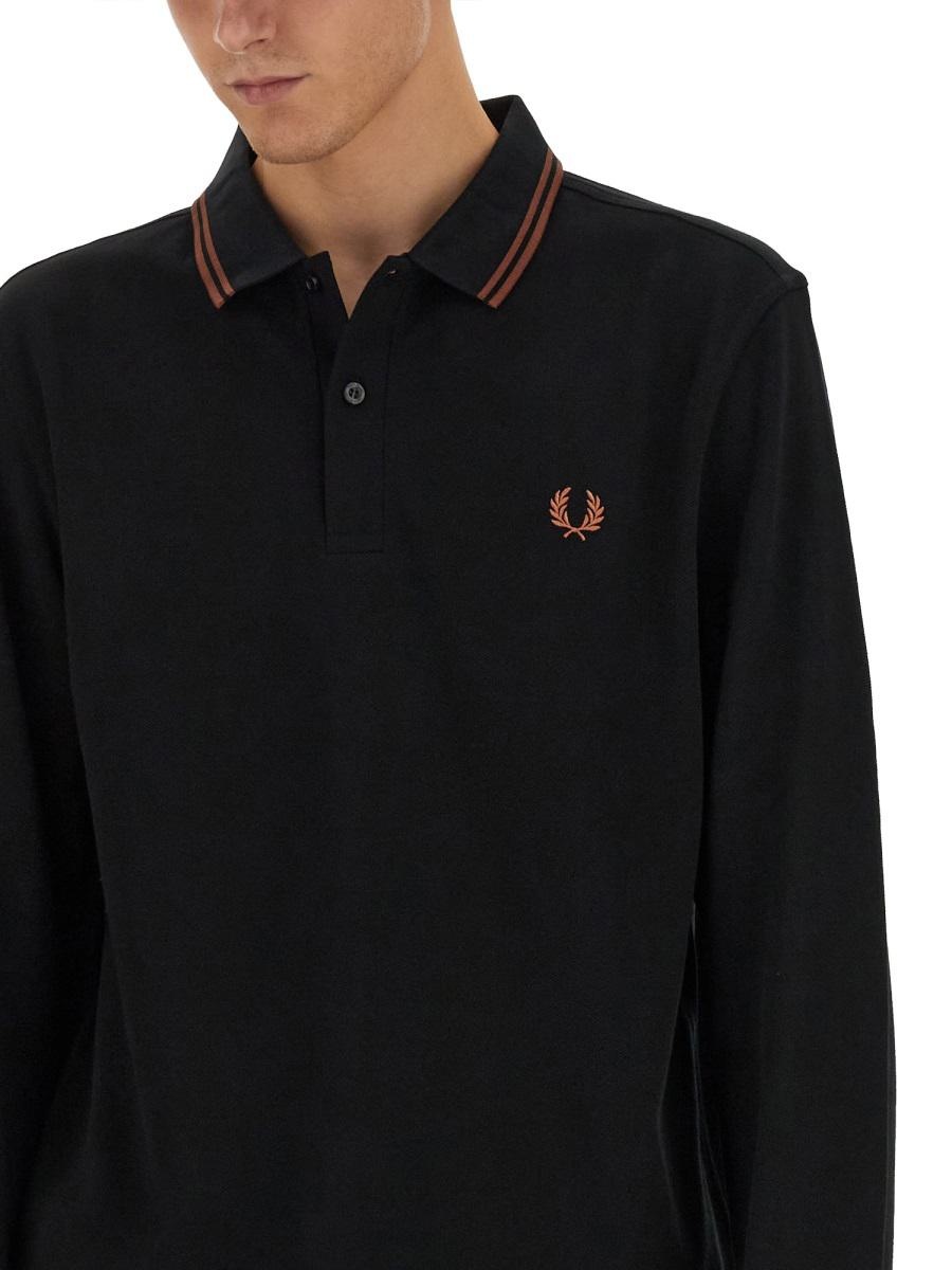 FRED PERRY POLO WITH LOGO - 4