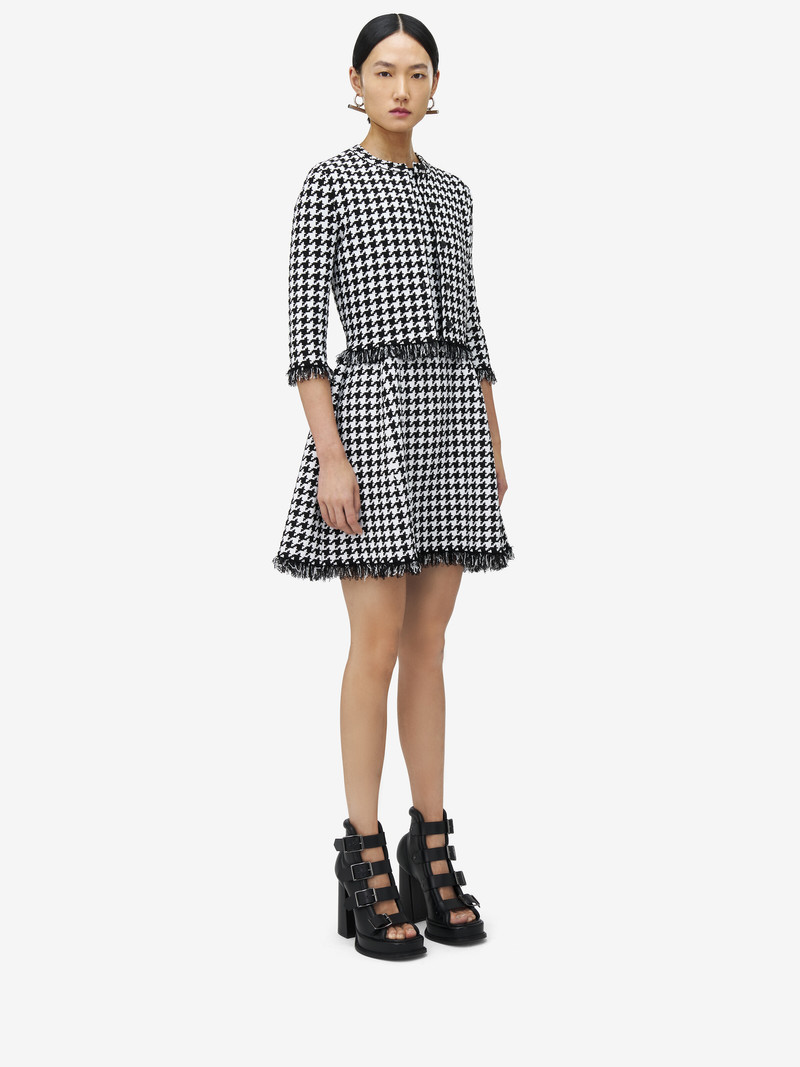 Alexander McQueen Houndstooth Cardigan outlook