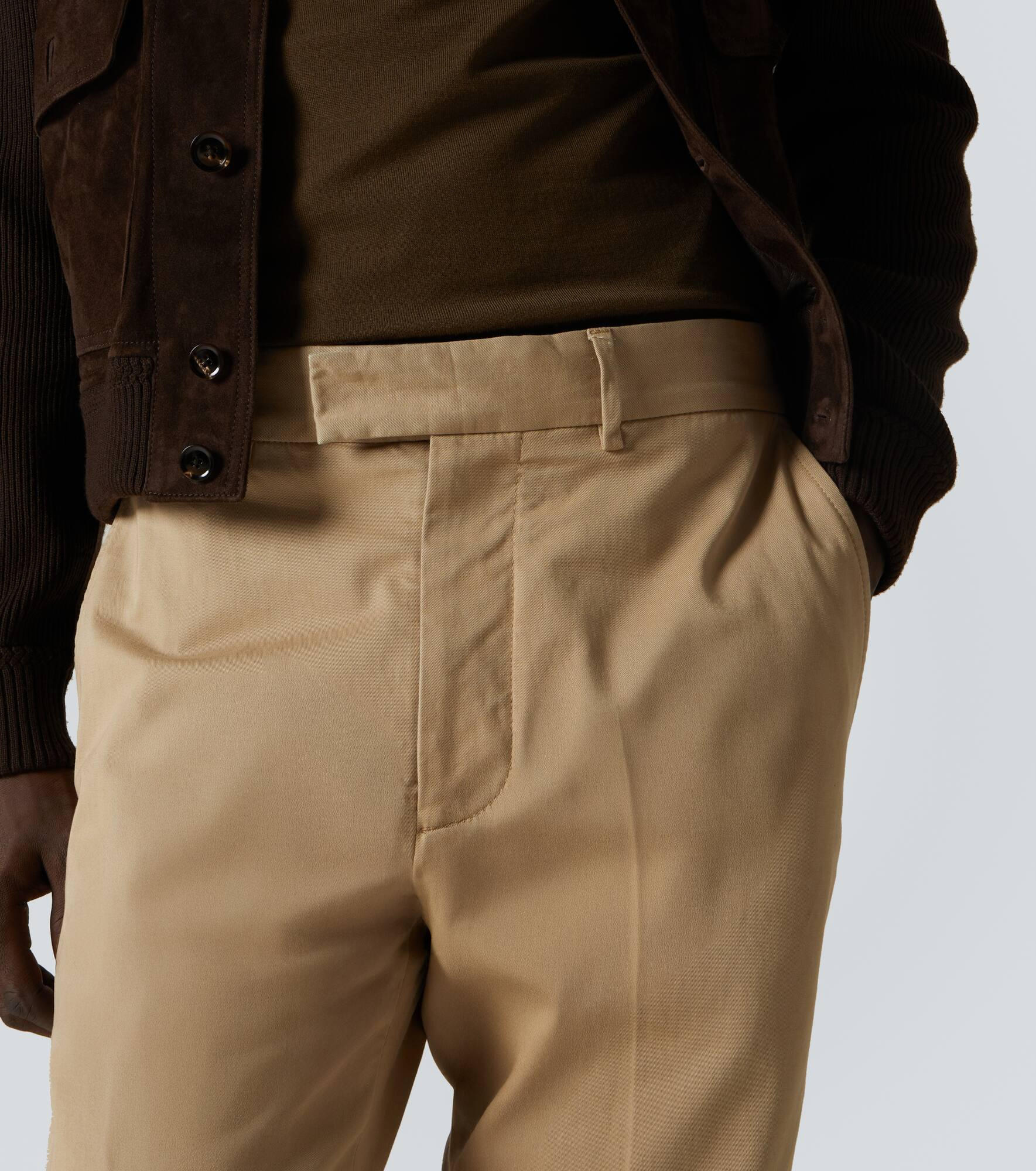 Cotton twill chinos - 5