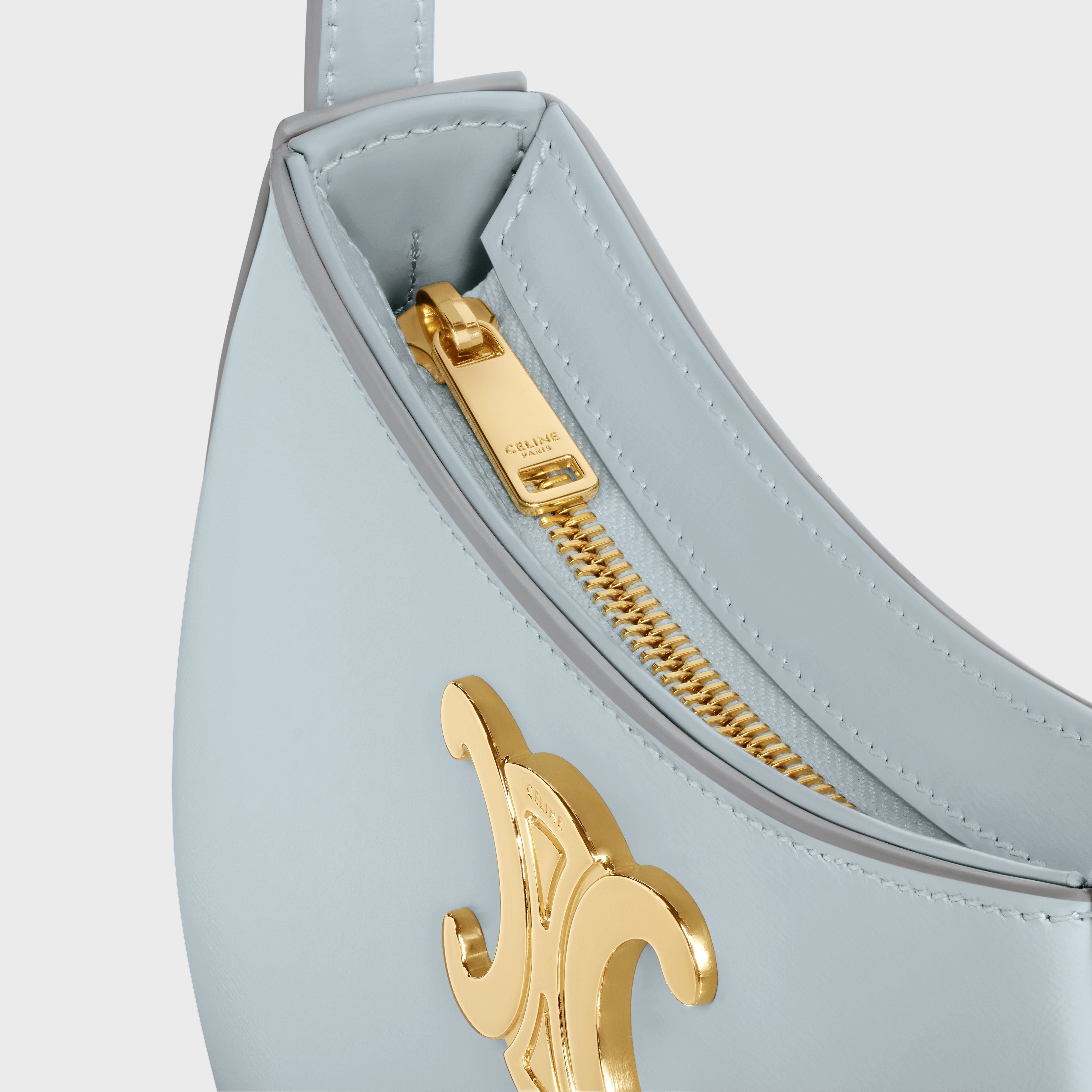 CELINE MEDIUM TILLY BAG IN shiny calfskin | REVERSIBLE