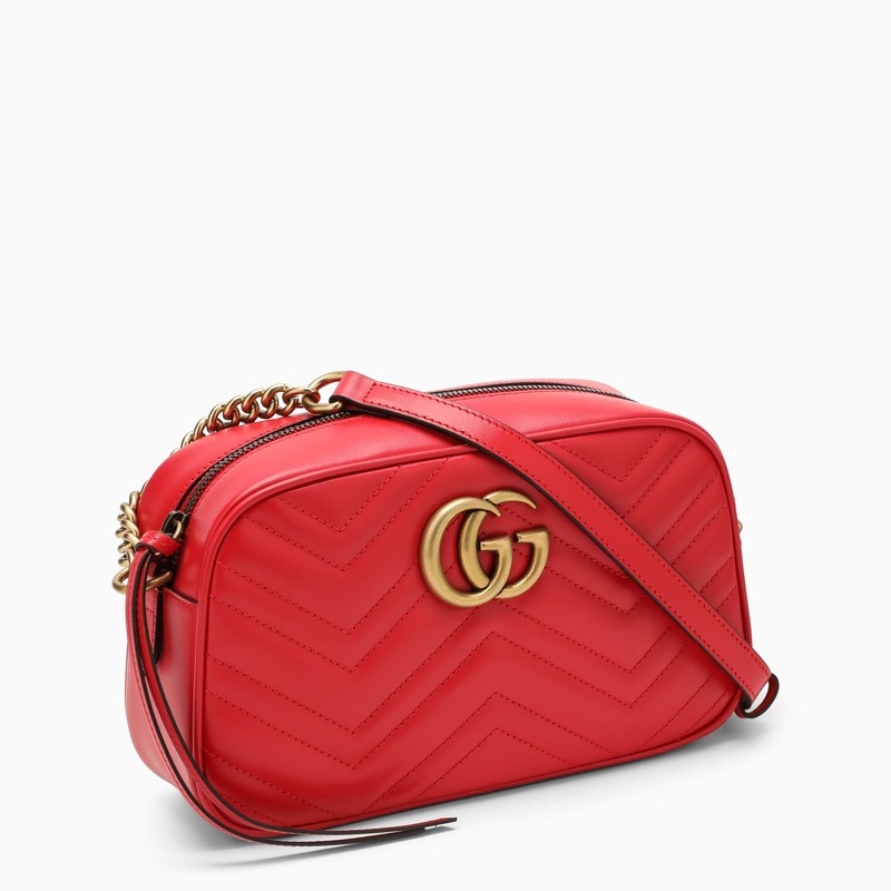 Gucci Gg Marmont Red Camera-Bag Women - 3