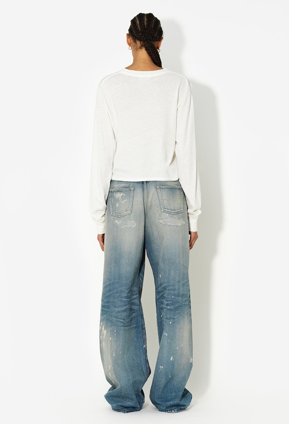 JERSEY LS CROPPED TEE - 5