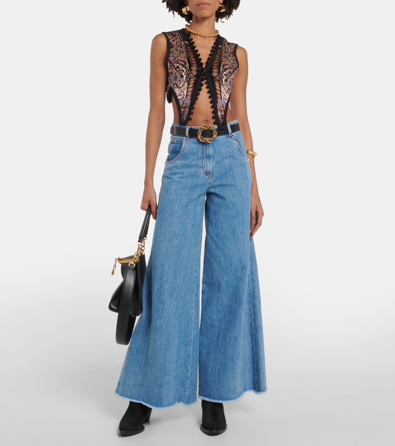 Etro High-rise wide-leg jeans outlook