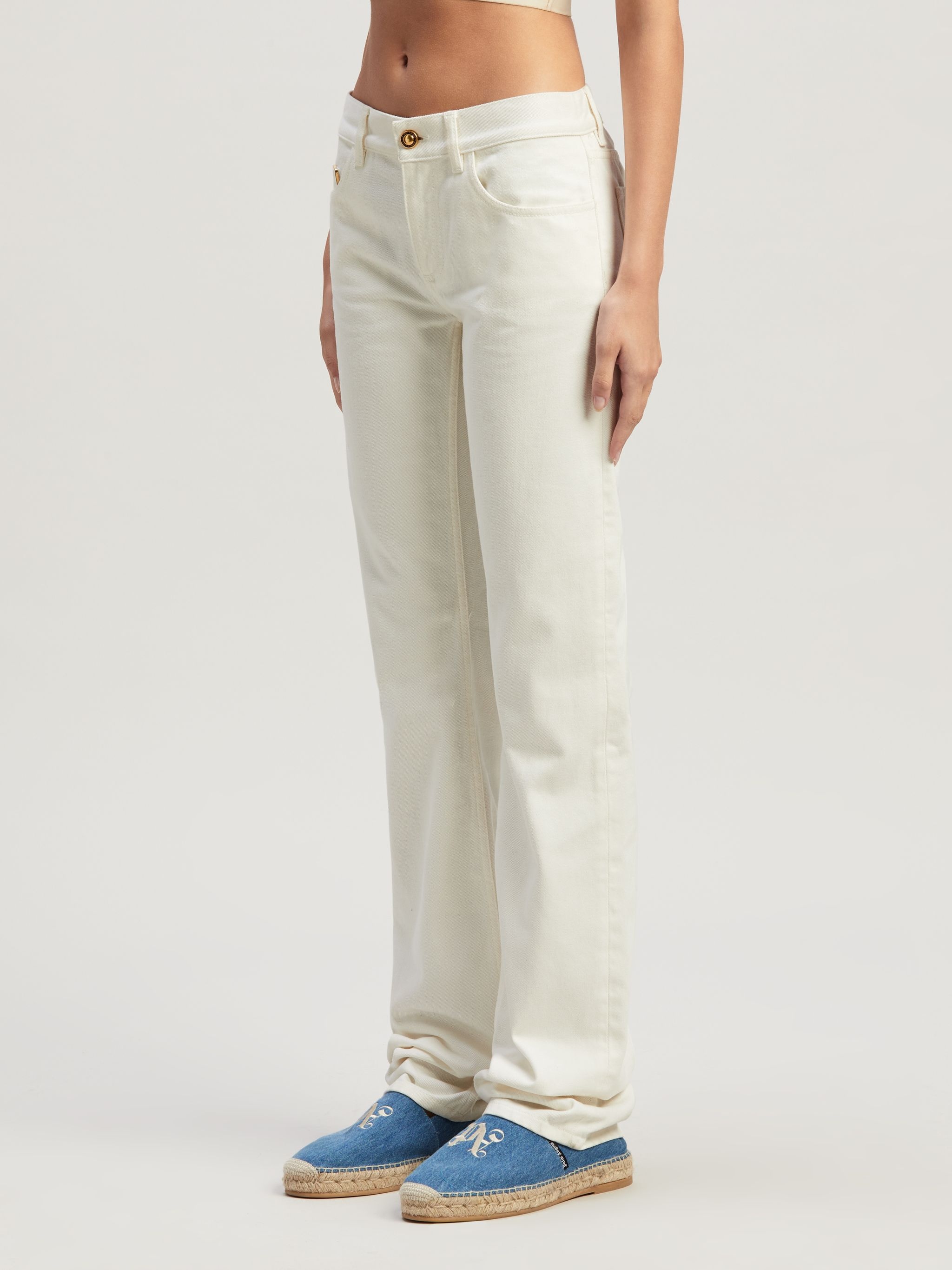 Denim Straight Leg - 4