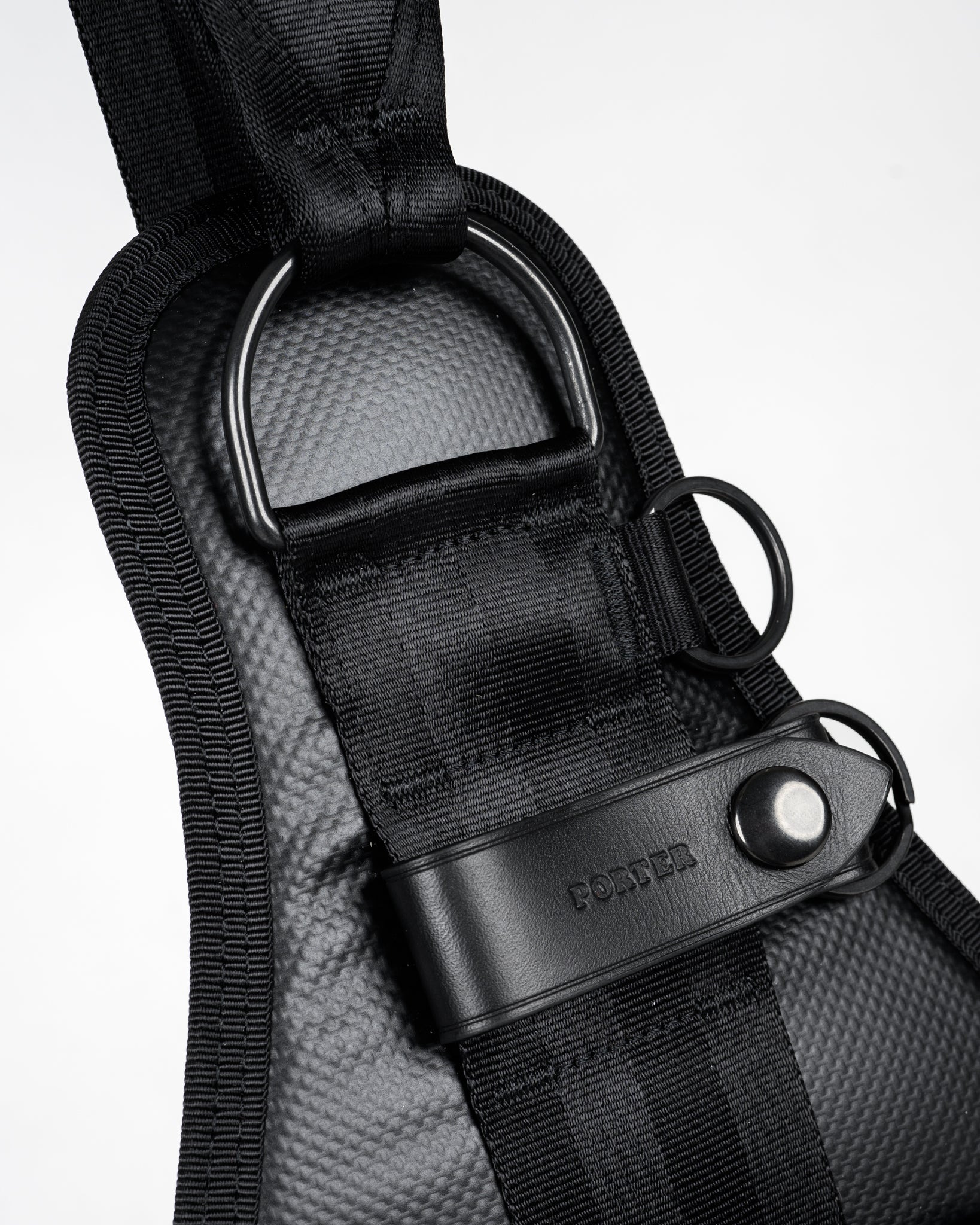 PORTER - YOSHIDA & CO. - HEAT SLING SHOULDER BAG - BLACK - 7