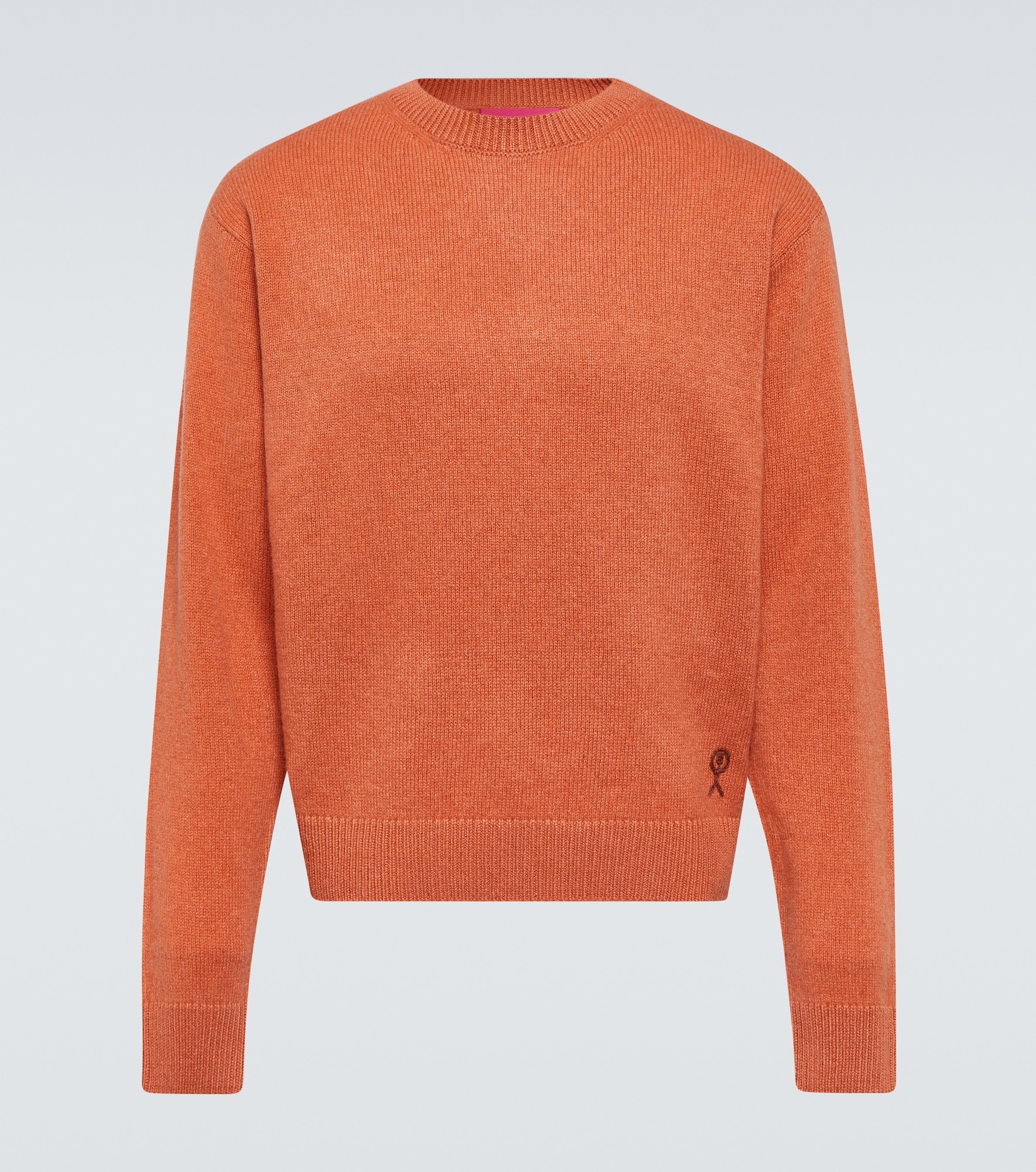 Embroidered cashmere sweater - 1
