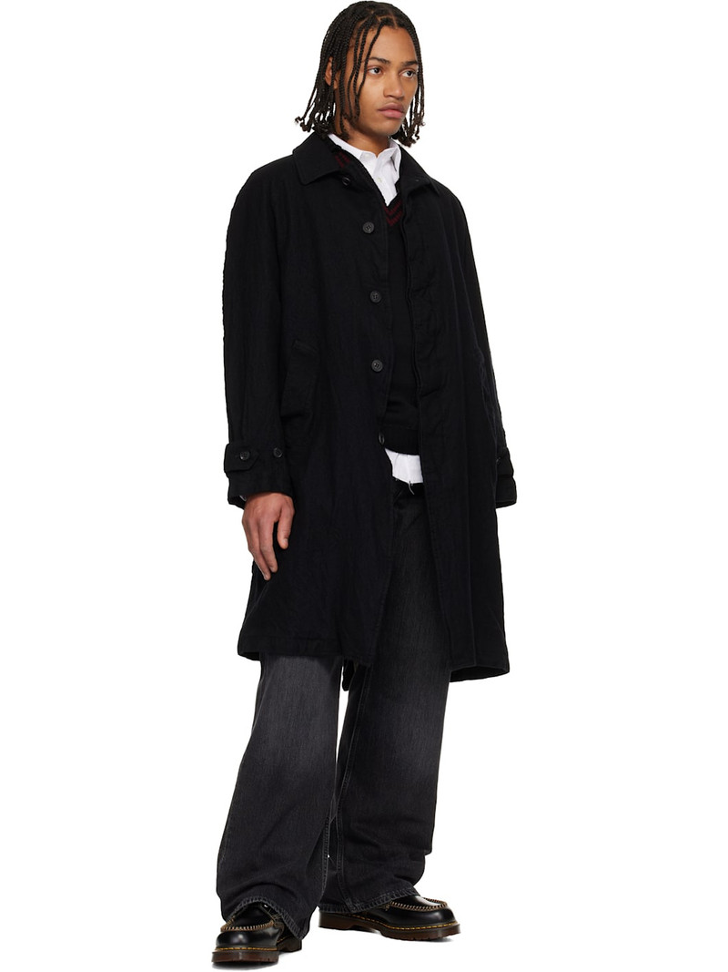 Dr. Martens Black Leather Lowell Derbys outlook