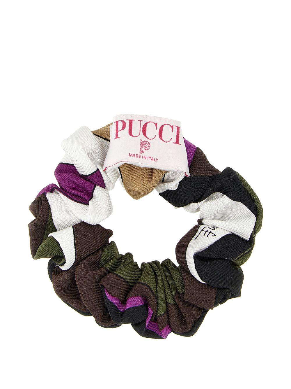 Iride-print scrunchie - 2