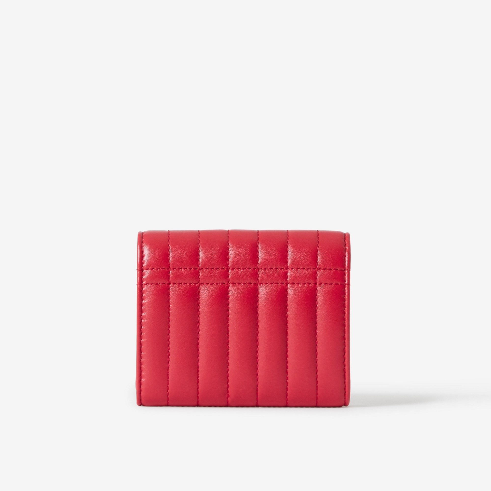 Quilted Leather Small Lola Folding Wallet - 3