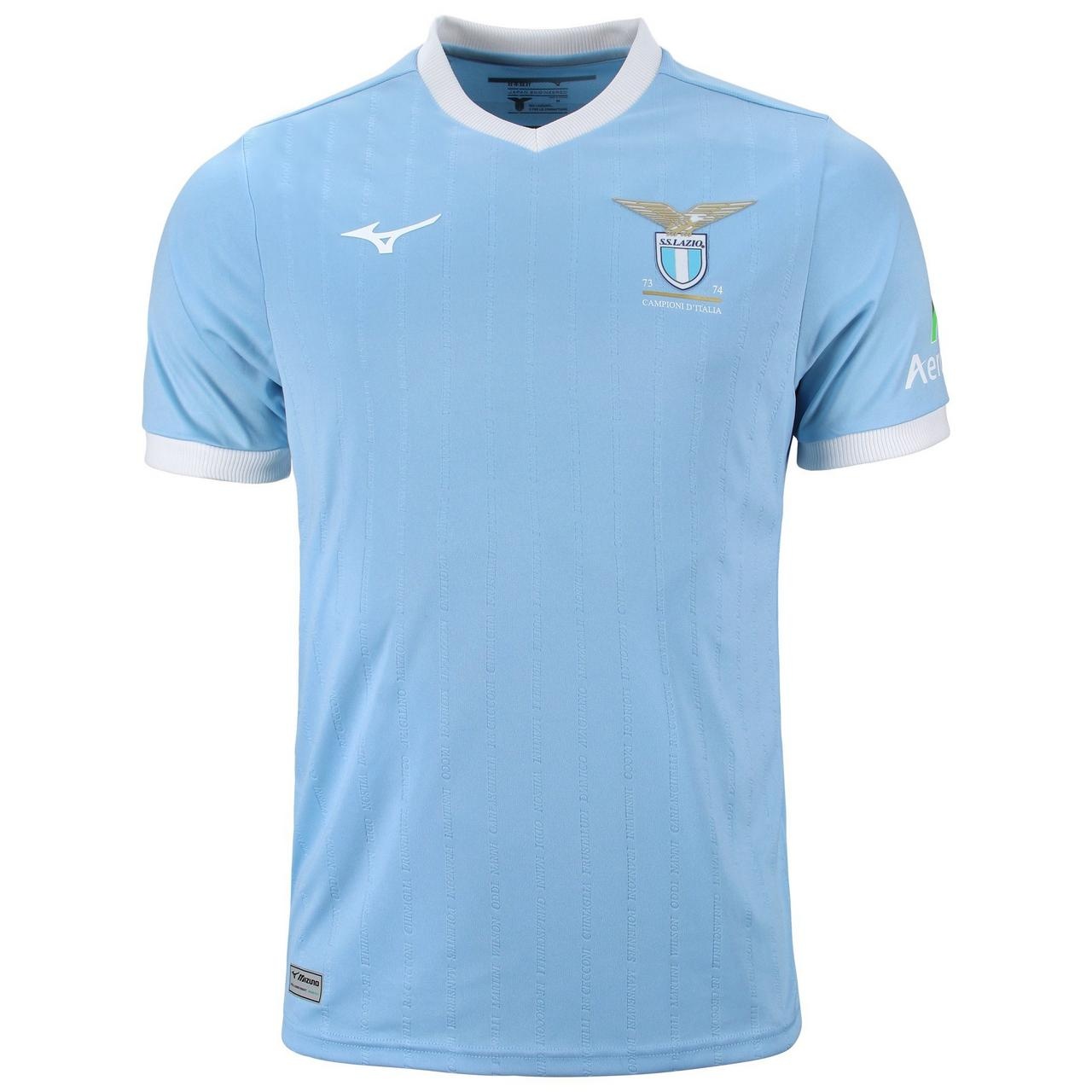 SS Lazio Replica 50th Anniversary Home Jersey - 1