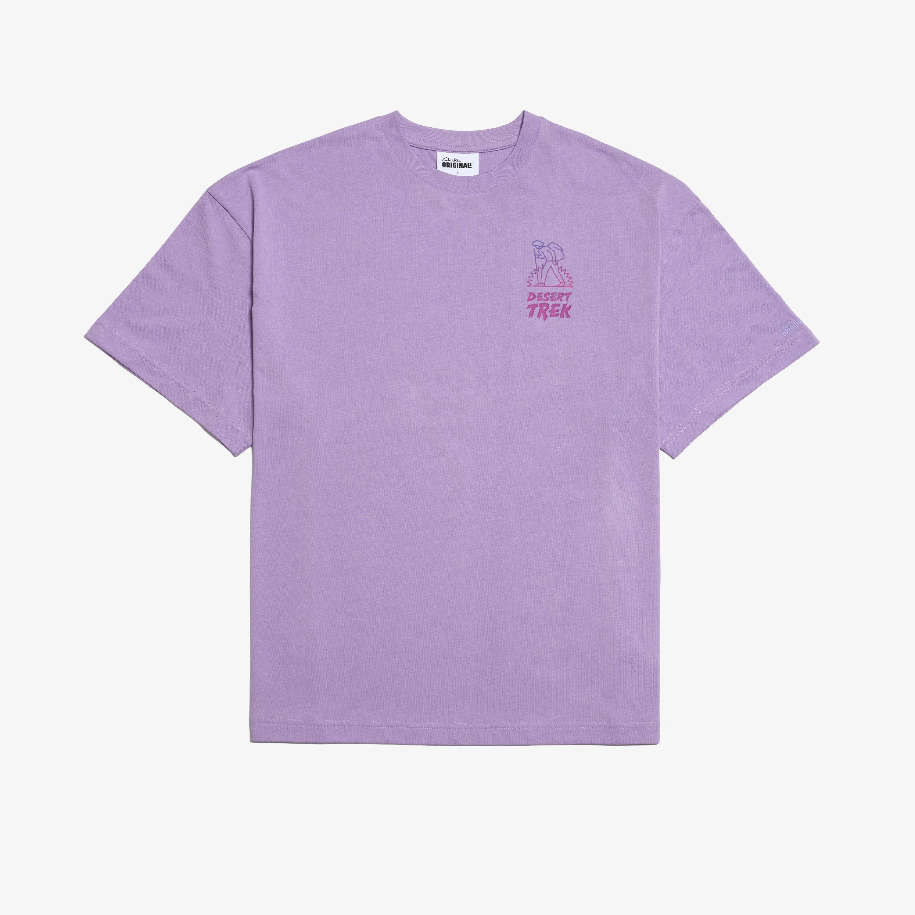 Originals Trek T Shirt Lilac - 1