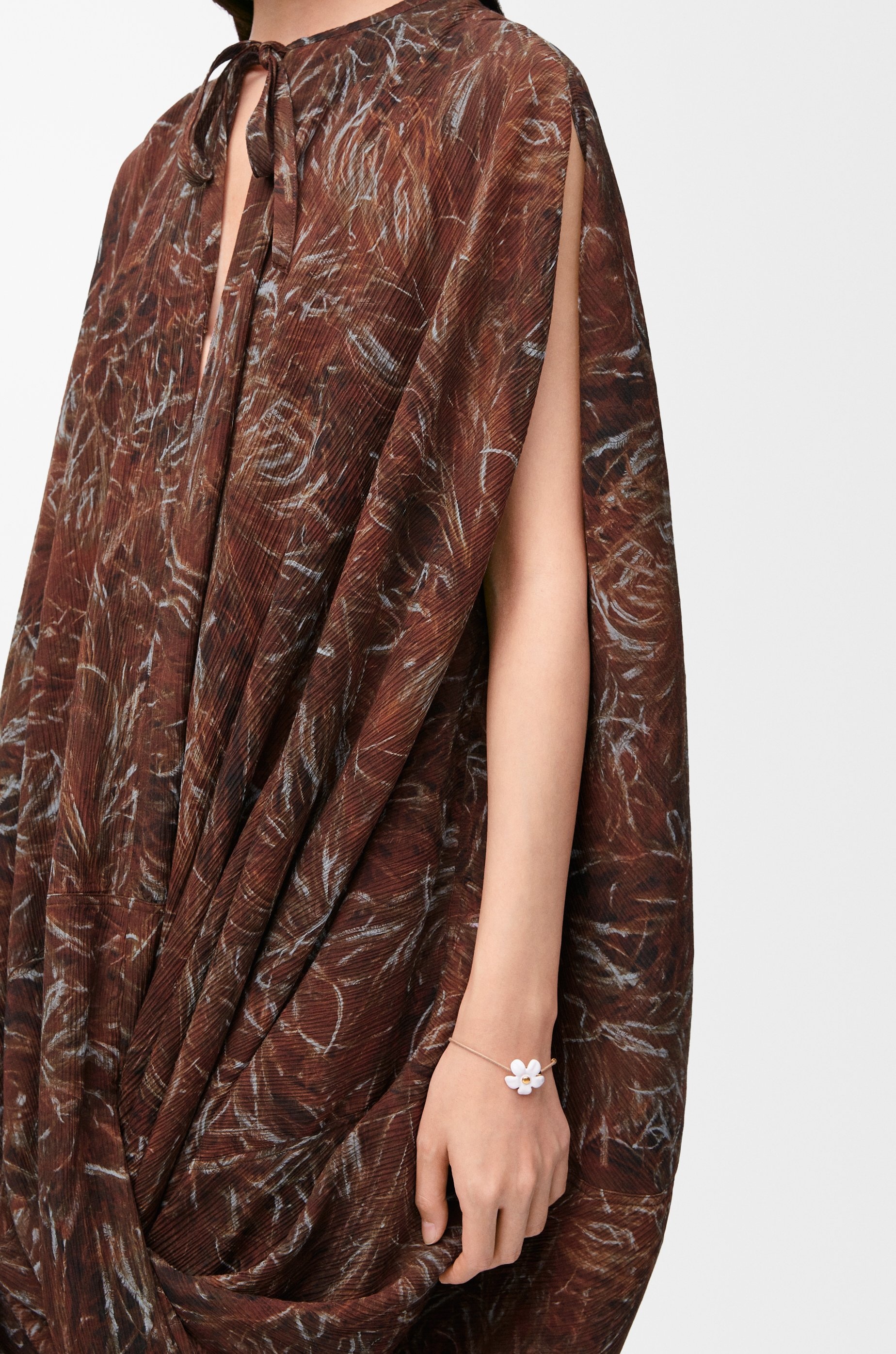 Dress in cotton and silk - 4
