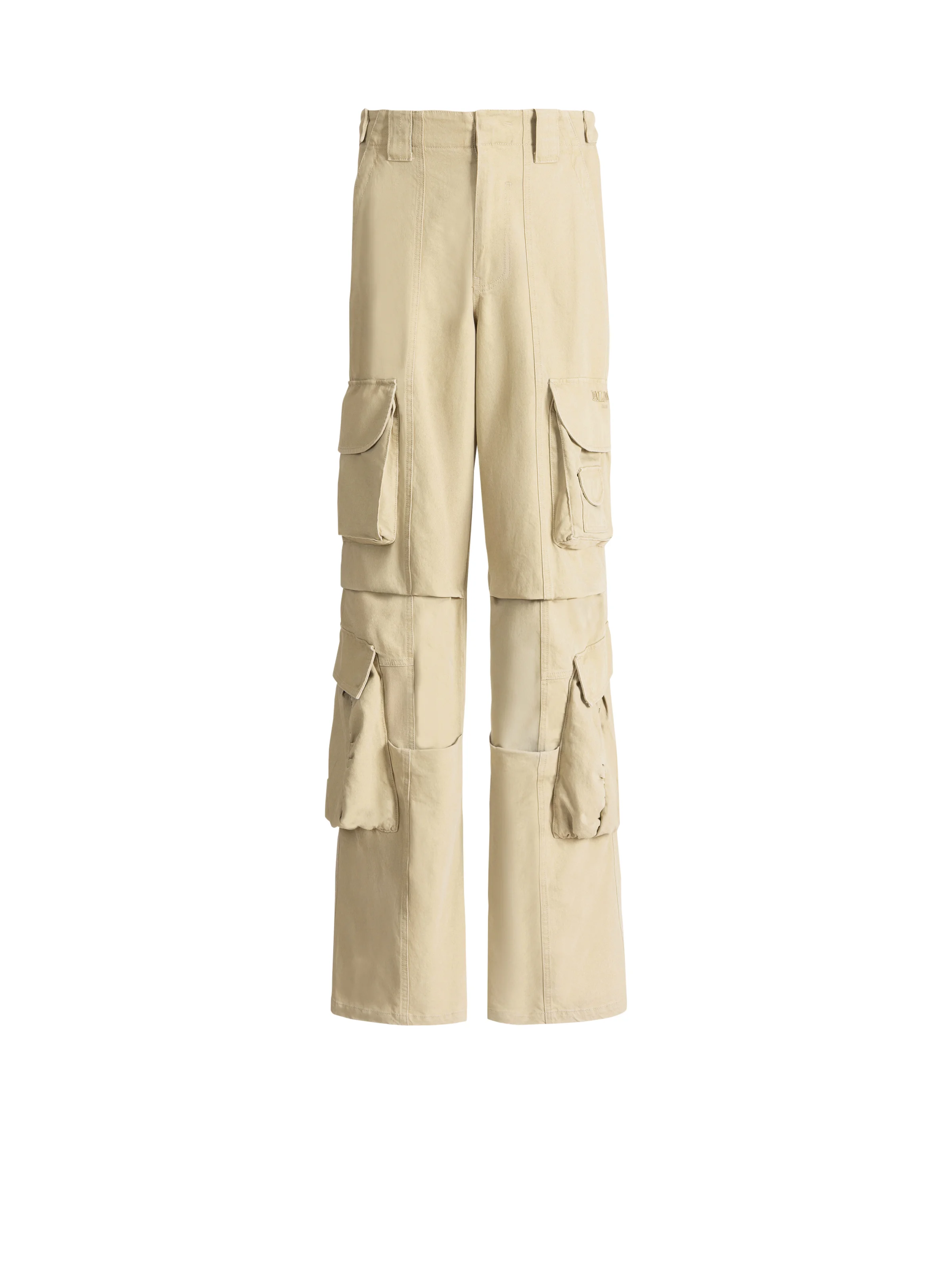 Cotton cargo pants - 1