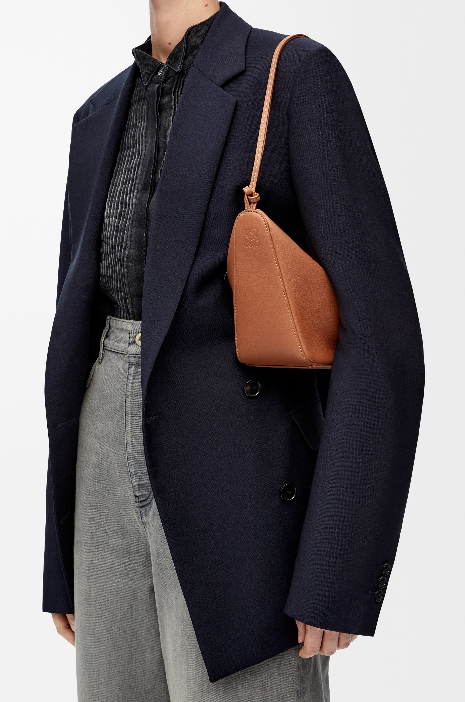 Mini Hammock Hobo bag in classic calfskin - 3