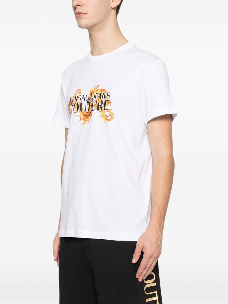 print-detail T-shirt 3