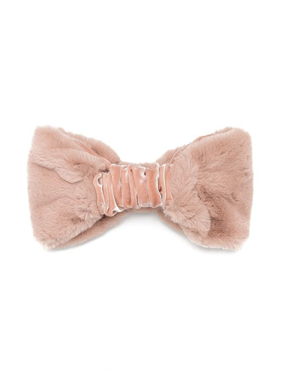 REDValentino RED(V) bow-shaped headband outlook