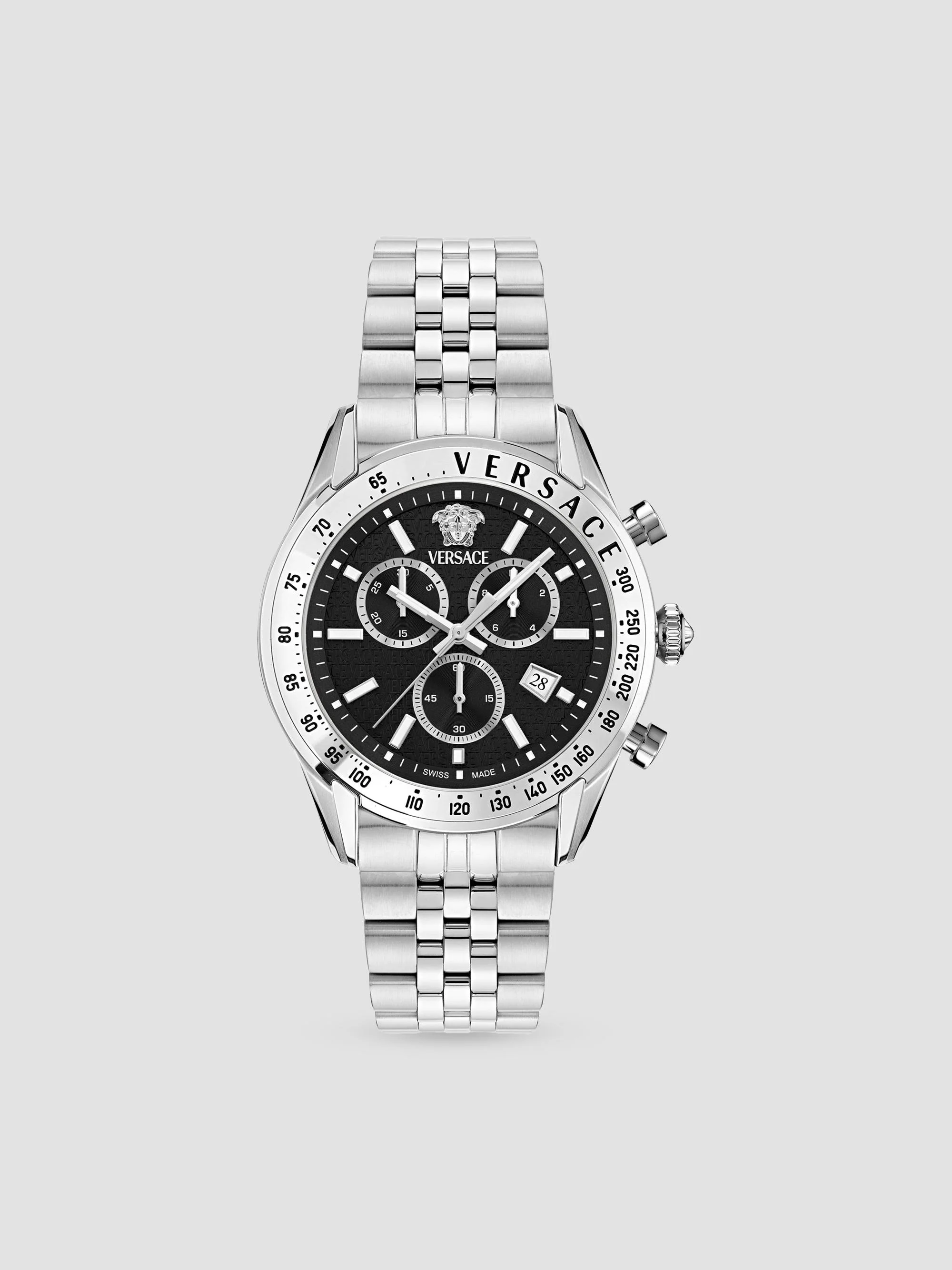 Men's Chrono Master Stainless Steel Chronograph Watch/44MM - Stainless Steel - 1