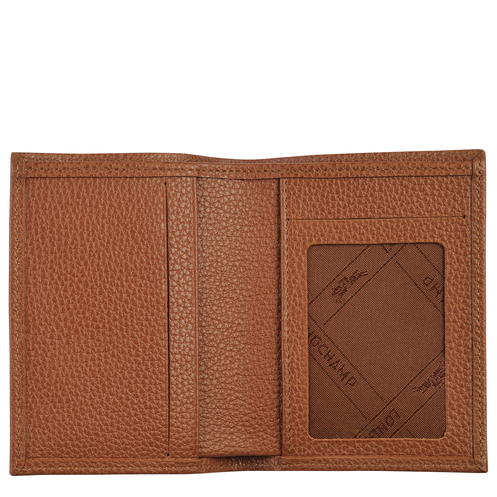 Le Foulonné Card holder Caramel - Leather - 2