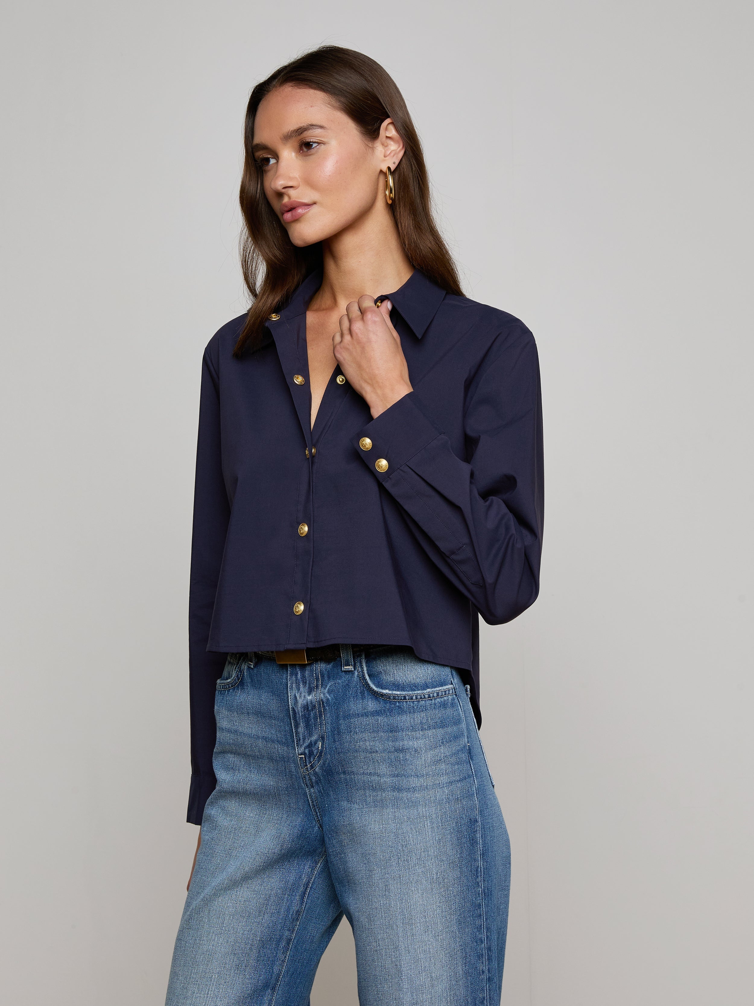 Cosette Button-Down Shirt - 4