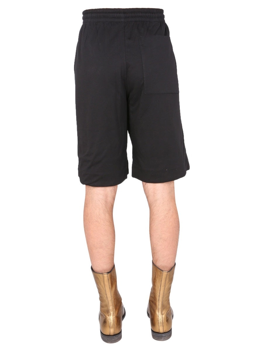 Dries Van Noten Men Cotton Blend Sweat Shorts - 3