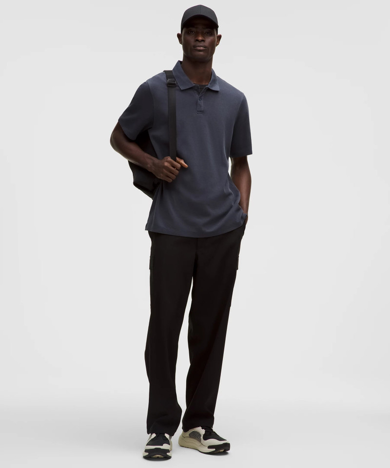 lululemon Cotton Pique Short-Sleeve Polo Shirt outlook