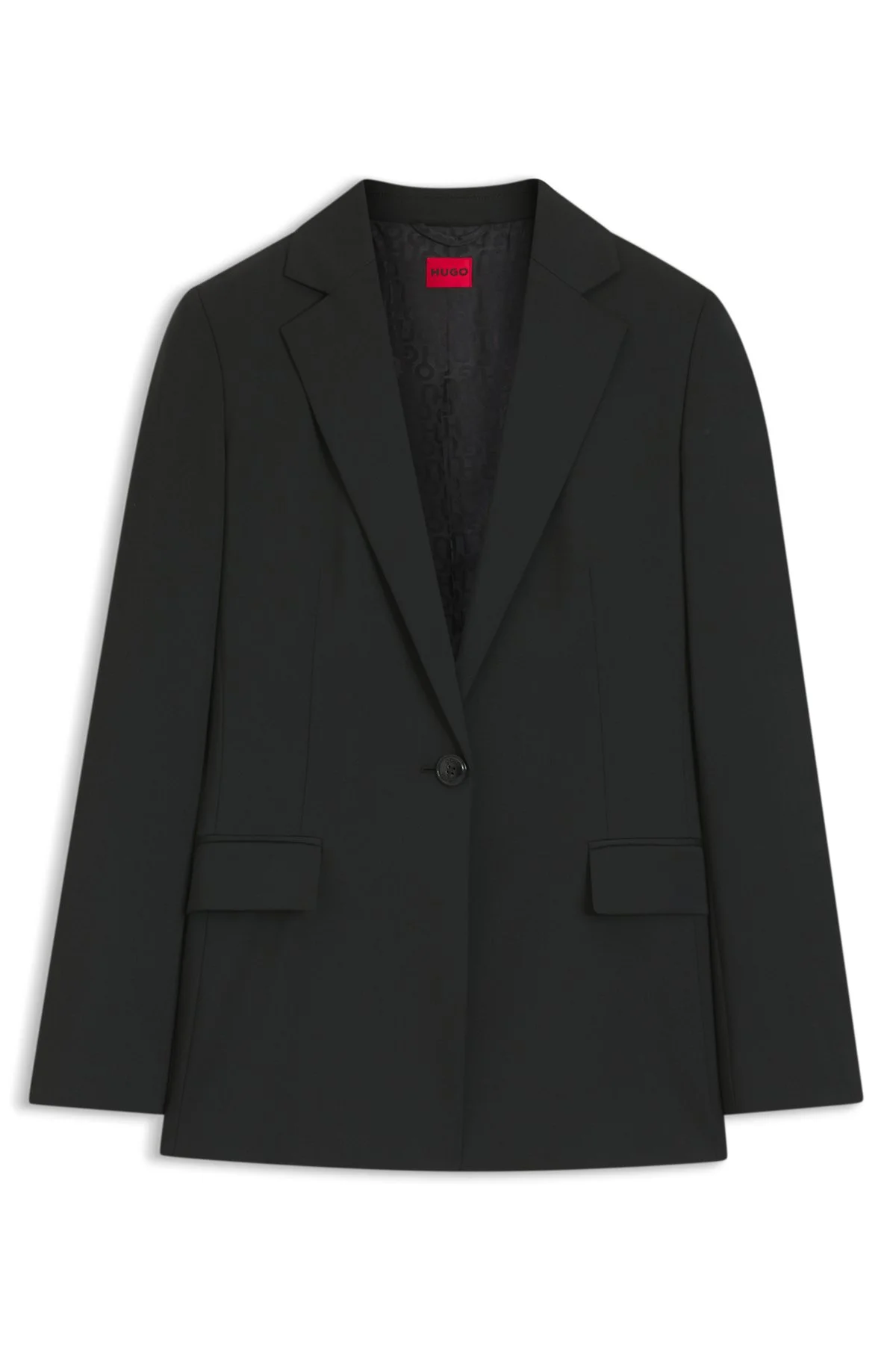 REGULAR-FIT JACKET WITH NOTCH LAPELS - 1