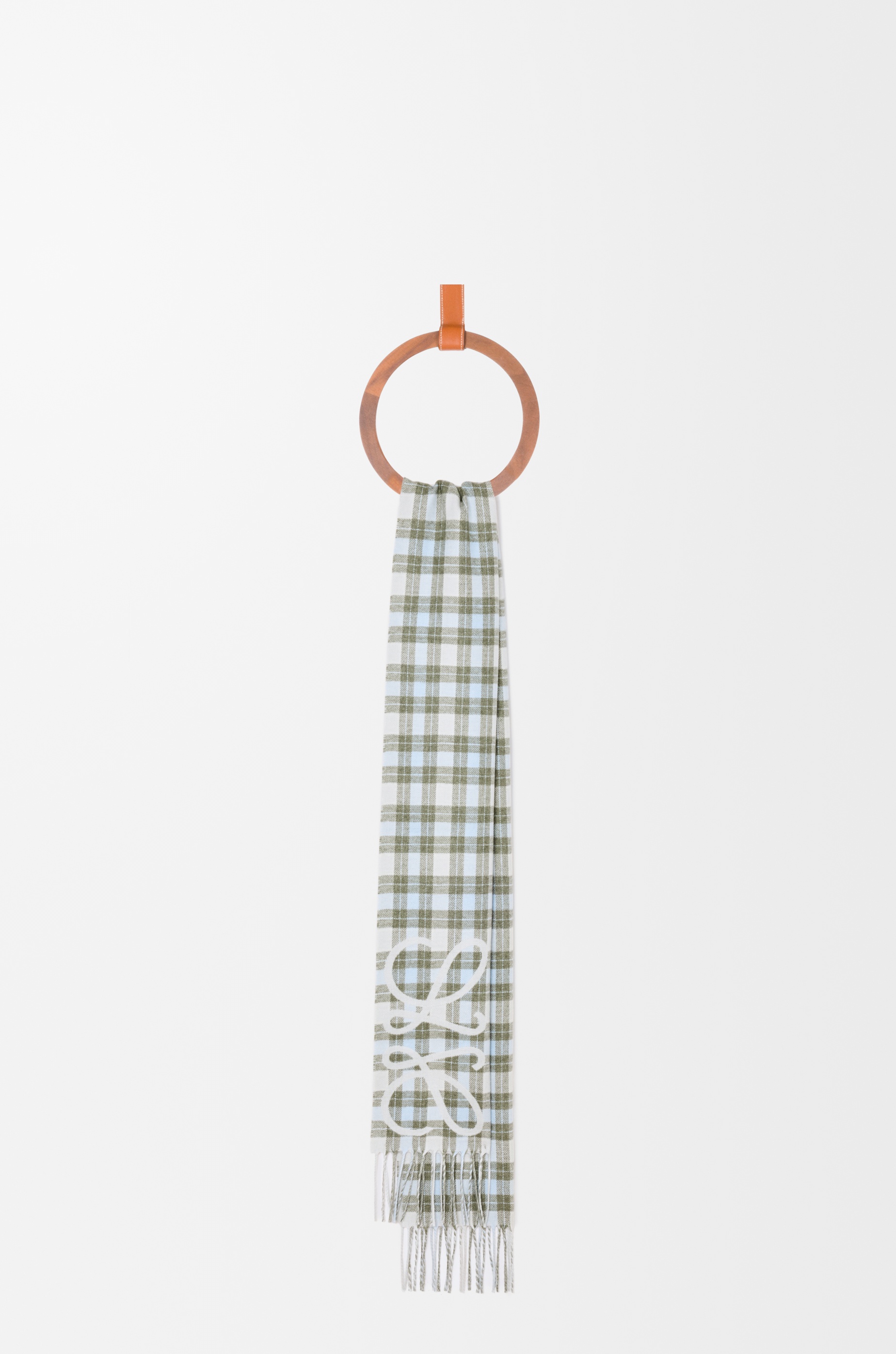 Anagram scarf in silk and cashmere - 3