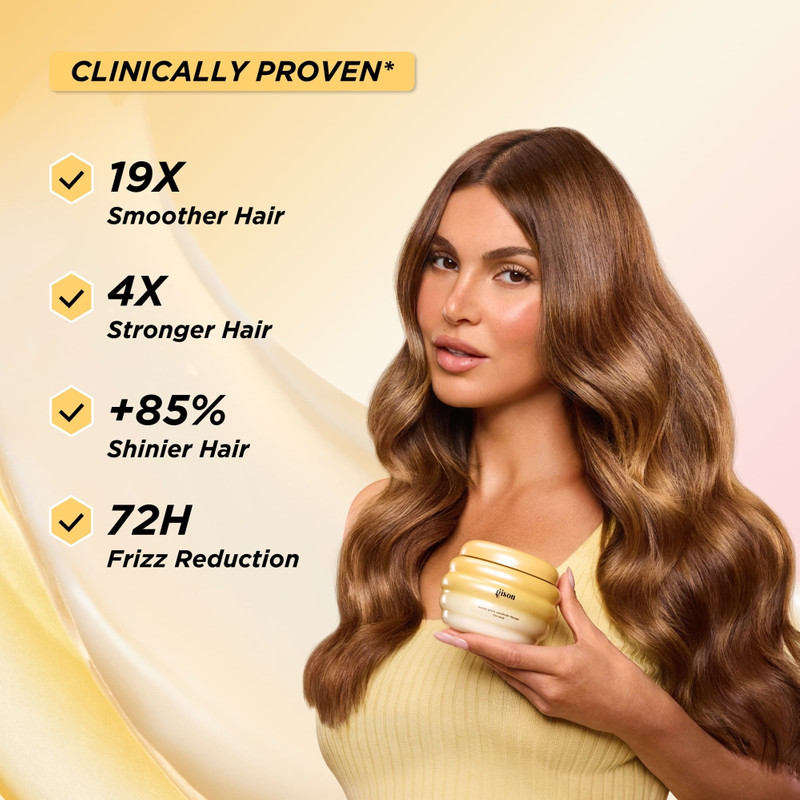Gisou Honey Gloss Ceramide Therapy Hair Mask 75ml 3