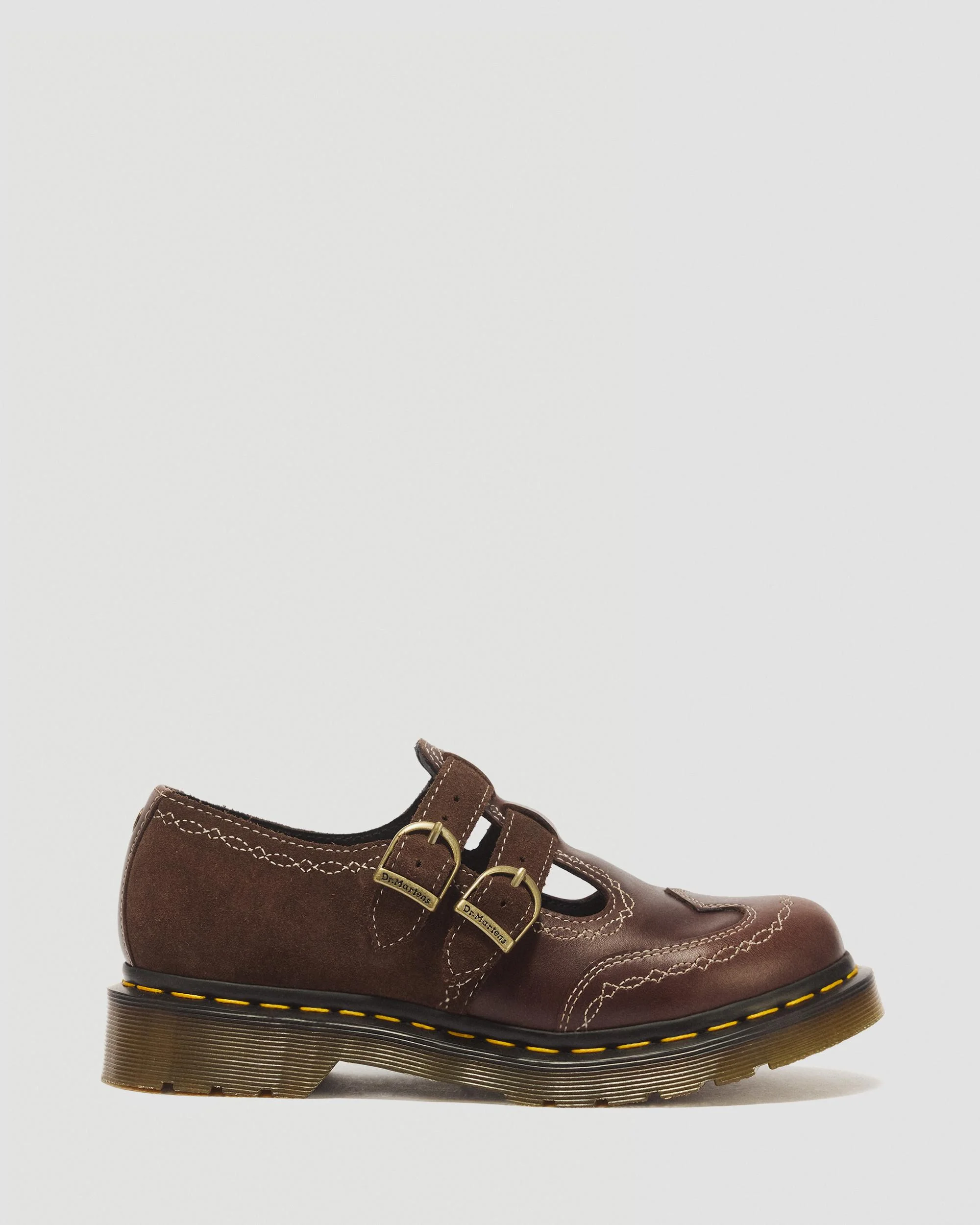 8065 Desert Rodeo Leather & Suede Mary Jane Shoes - 1