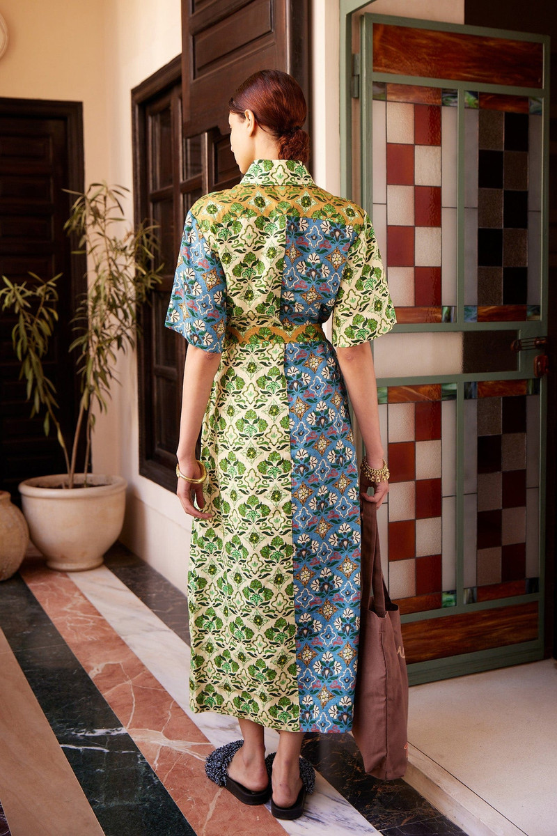 Ali Spliced Shirtdress 4