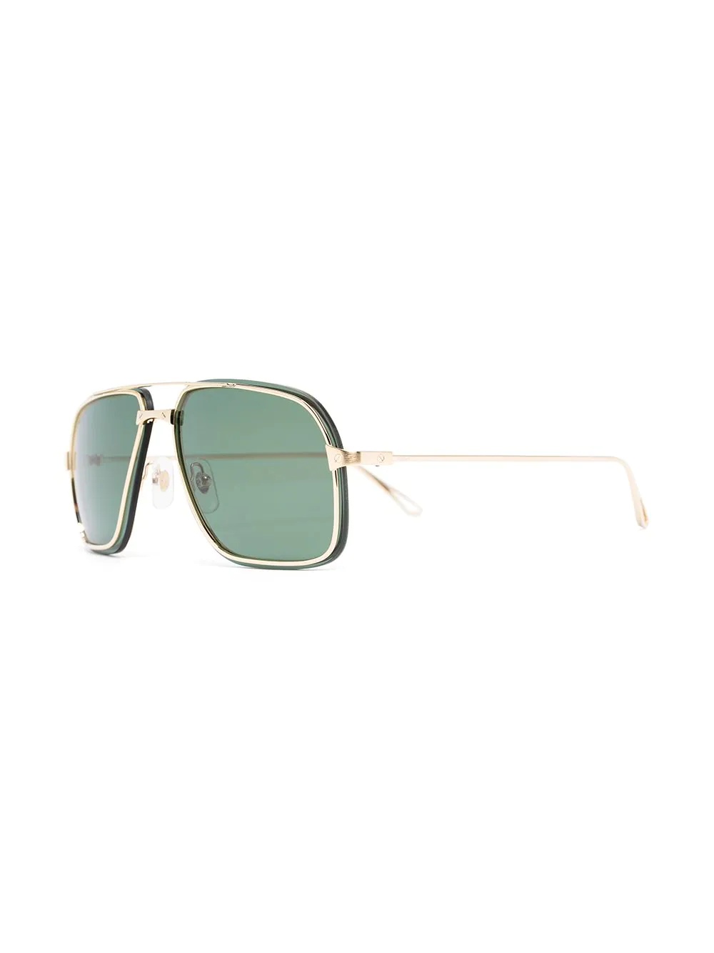 aviator-frame sunglasses - 3