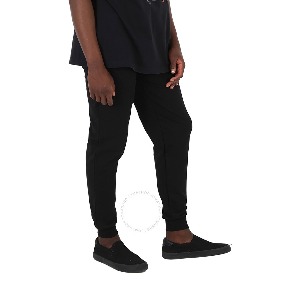 Moschino Men's Black Moschino Underwear Logo Track Pants - 4