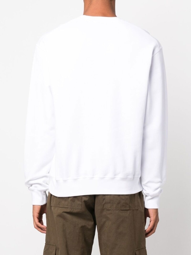 Icon topical logo-print sweatshirt - 4