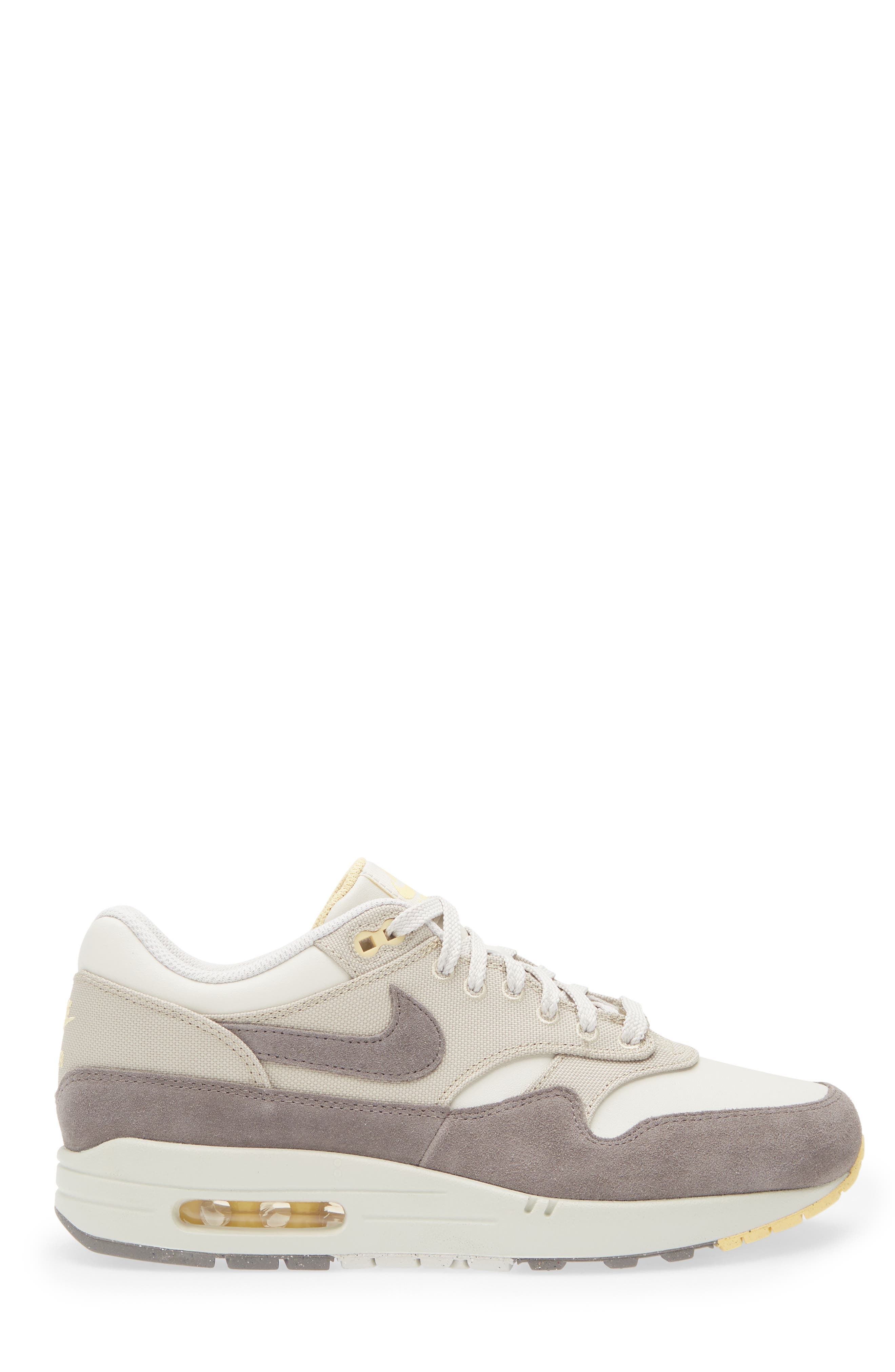 Nike Air Max 1 Premium Sneaker in Light Bone/Cave Stone at Nordstrom - 3