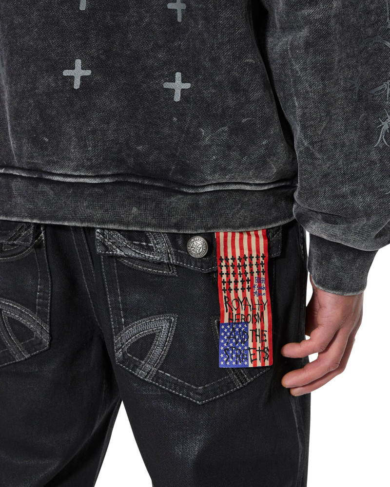KSUBI X ALICE HOLLYWOOD GRAPHIC ZIP HOODIE BLACK 6