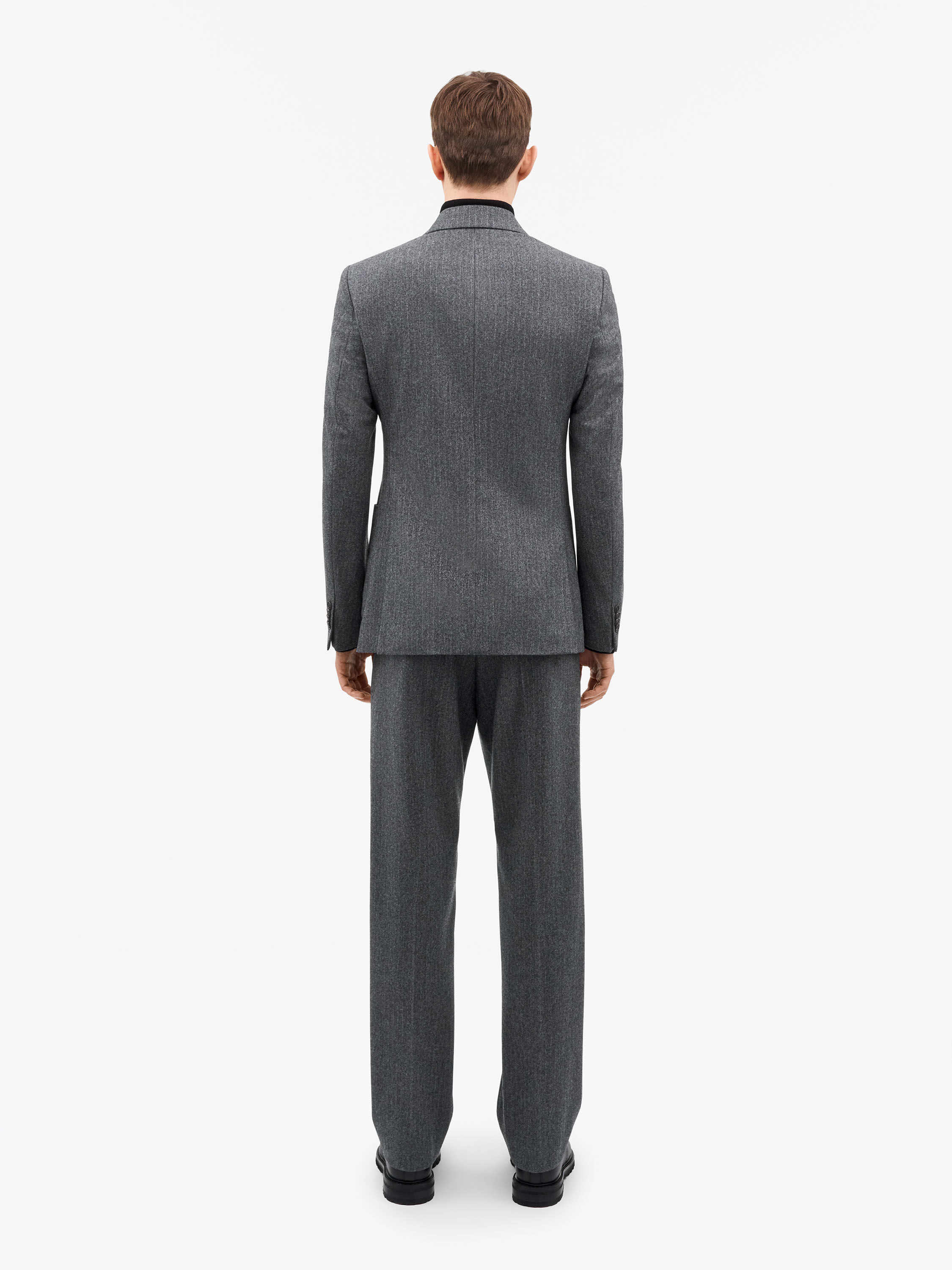 Joachim Pinstripe Wool Jacket - 3