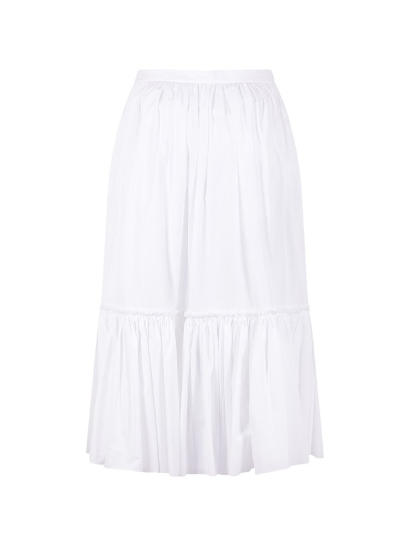 Jil Sander ruffled skirt outlook