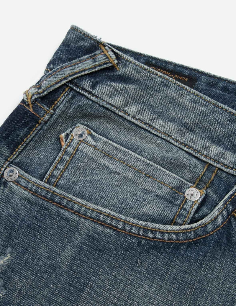 KAMON PRINT CARROT FIT DENIM JEANS #2017 10