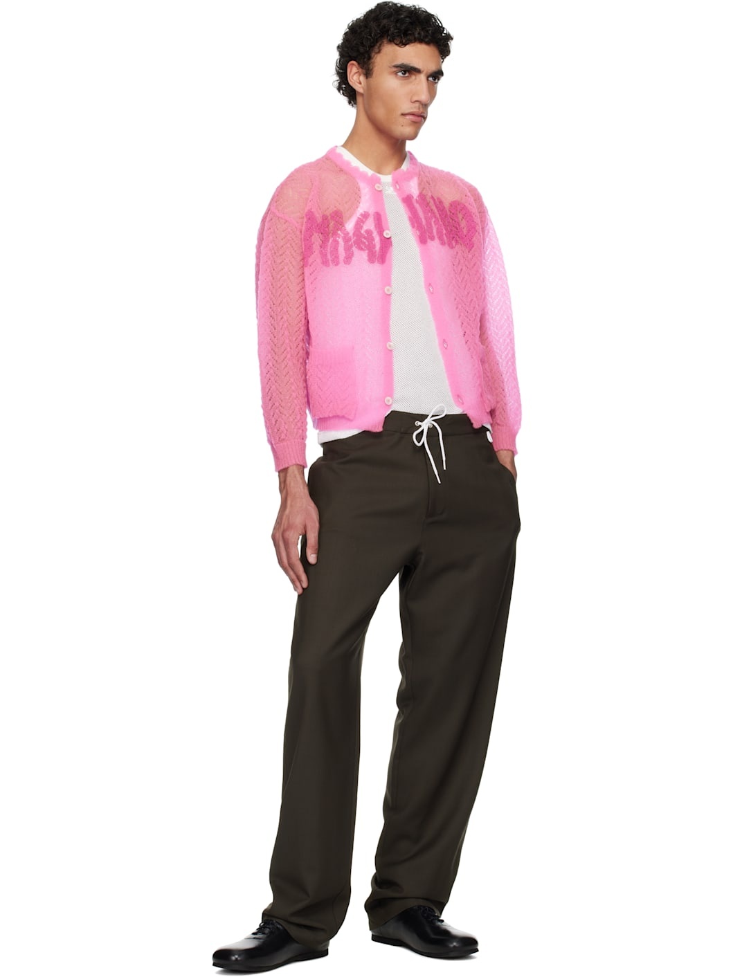 MAGLIANO Pink Bimbo Cardigan | REVERSIBLE