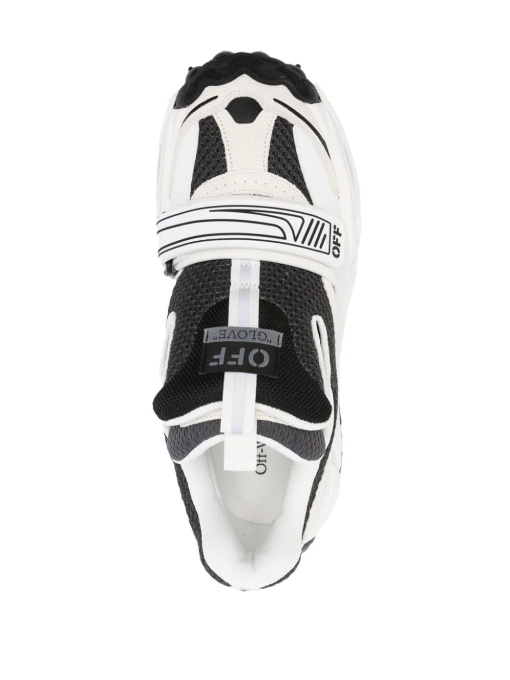 Off White Men Glove Sneakers With Inserts - 4