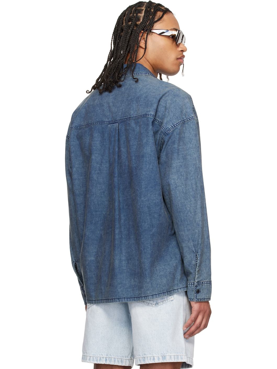Blue Vittore Shirt - 3