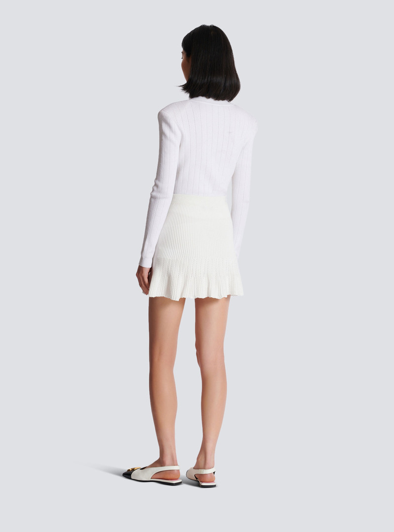 Knitted skater skirt 4