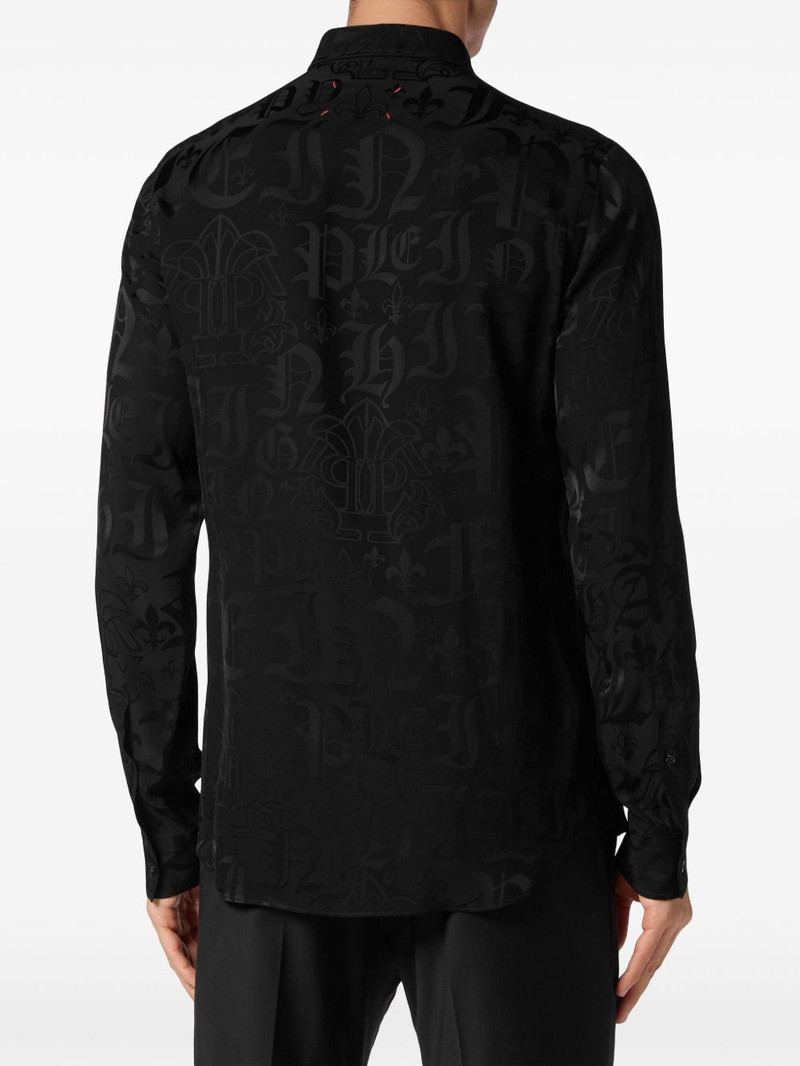tiger-print crystal-embellished shirt 4